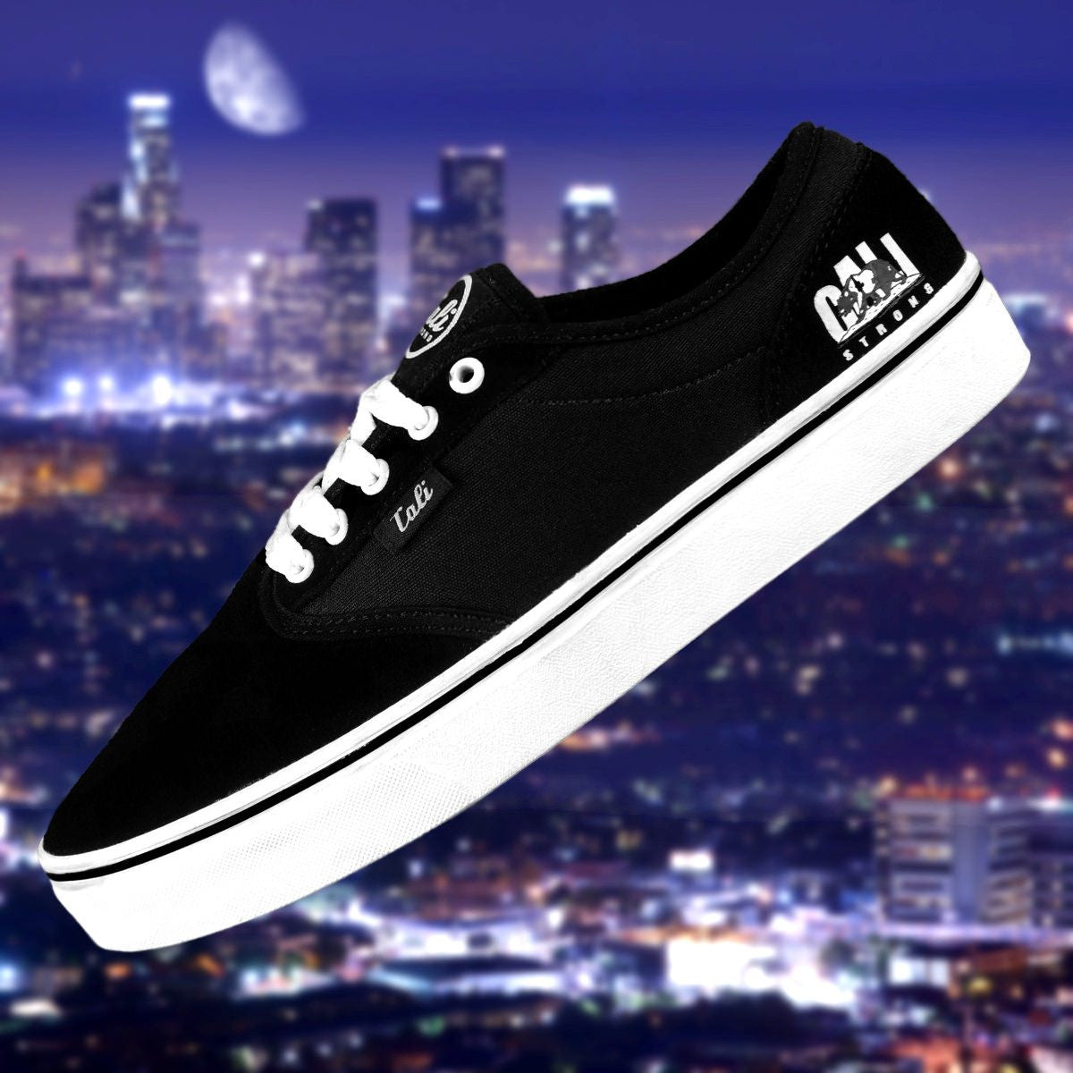 CALI Strong OC Skate Shoe Black White - Shoes - Image 5 - CALI Strong