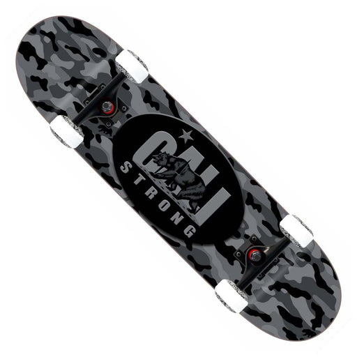 AI CALI Strong Urban Camo Grey Skateboard Trick Complete - Trick Skateboard - CALI Strong