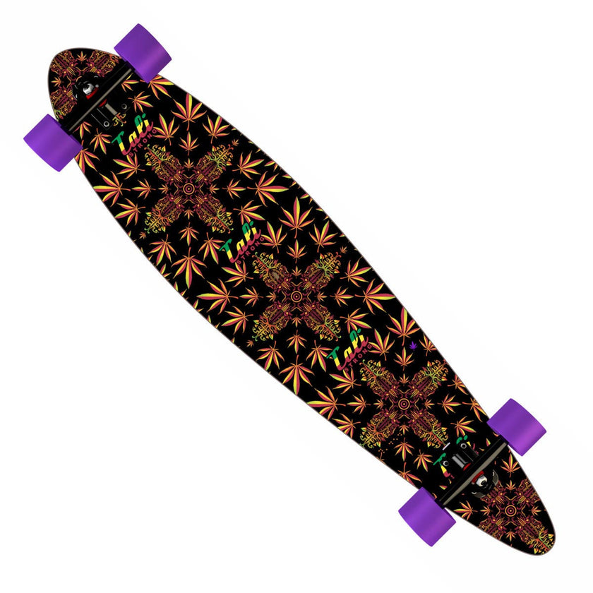 CALI Strong Dream Rasta Longboard Pintail Complete - Longboard Pintail - Image 1 - CALI Strong